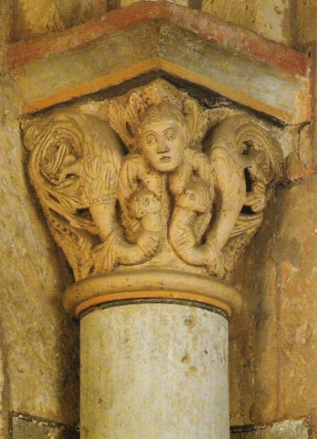 Mother Earth, chapiter of the church of  Maria Laach, 12th century A.D.