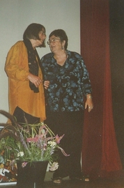 The two convenors of the Congress, Heide Goettner-Abendroth and Genevieve Vaughan The two convenors of the Congress, Heide Goettner-Abendroth and Genevieve Vaughan
