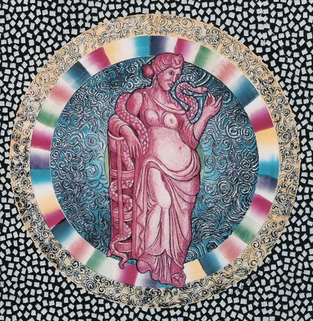 Hygieia, Goddess of Healing, created after a Greek original by Lydia Ruyle