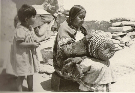 Hopi Frau, Arizona, Nordamerika Hopi Frau, Arizona, Nordamerika