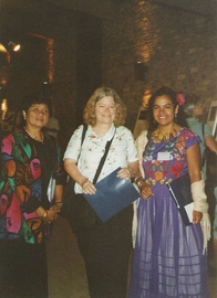Martha Rosa Toledo, Juchitàn, Mexico (right) and Myrla Baldonado, Philippines (left) Martha Rosa Toledo, Juchitàn, Mexico (right) and Myrla Baldonado, Philippines (left)